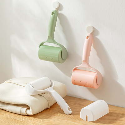 粘毛器可撕式滚筒黏毛器家用衣服毛发除毛滚刷宠物沾毛器卷纸