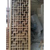 东阳古典门窗彷古窗户榫卯背景墙花格隔断客厅玄关背景墙