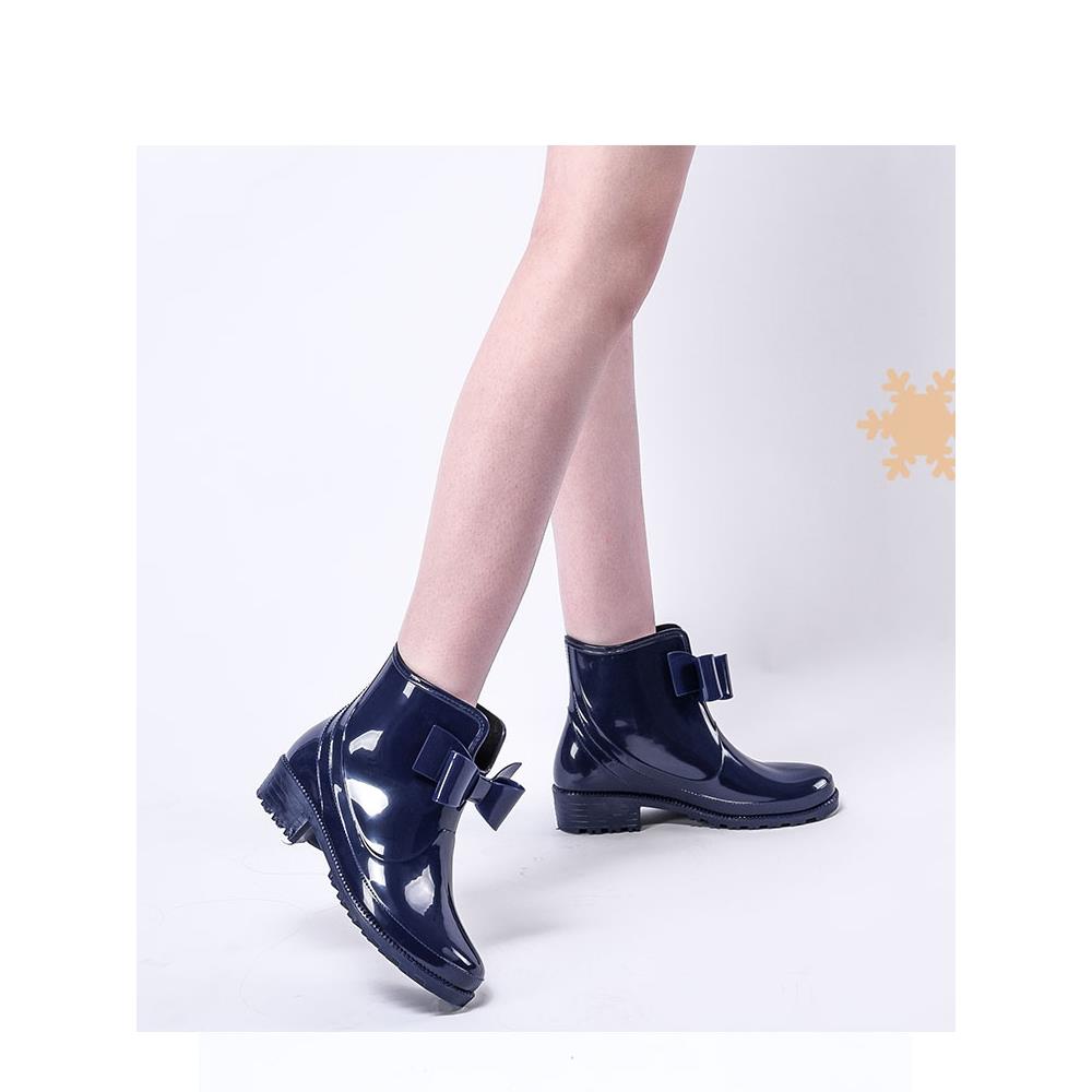 女式雨靴时尚日韩新款低帮雨靴洗车钓鱼大码户外短筒防水胶鞋