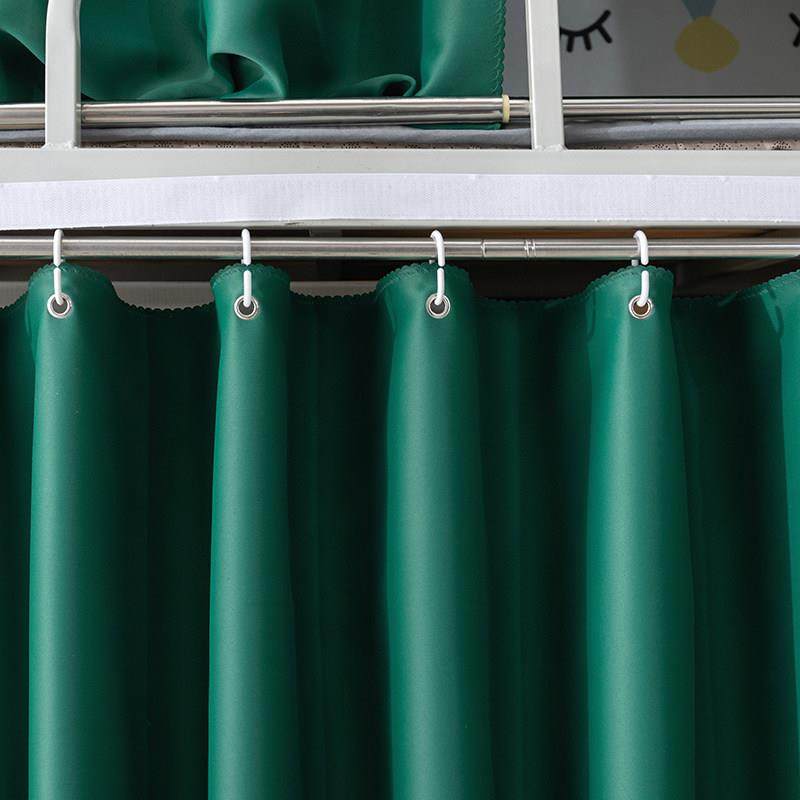 学生上床下桌墨绿色书桌帘粘贴式加厚遮光下铺寝室书桌遮挡帘围帘,居家布艺,门帘,淘宝优惠券,粉丝福利购,淘宝优惠卷