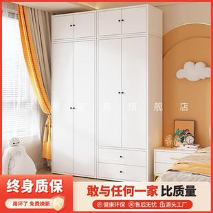 钢制衣柜小户型家用宝宝挂衣柜铁皮柜出租房卧室收纳柜阳台储物柜