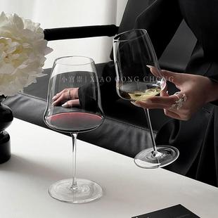 云朵葡萄酒杯纯手工超薄水晶玻璃波尔多红酒杯勃艮第高脚香槟杯子