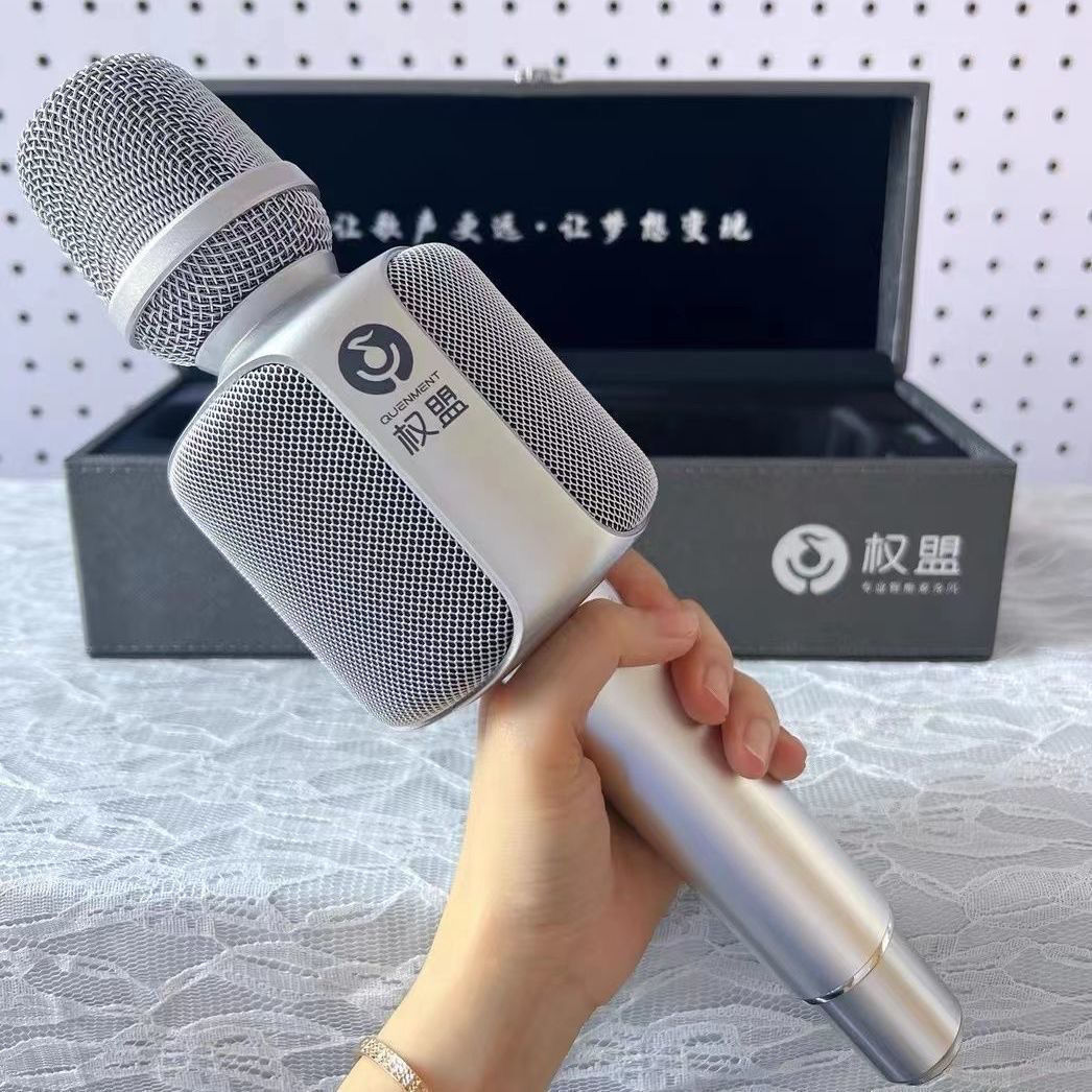 2025款权盟R2旗舰版 R2普通版 无线蓝牙音响麦 麦克风k歌神器