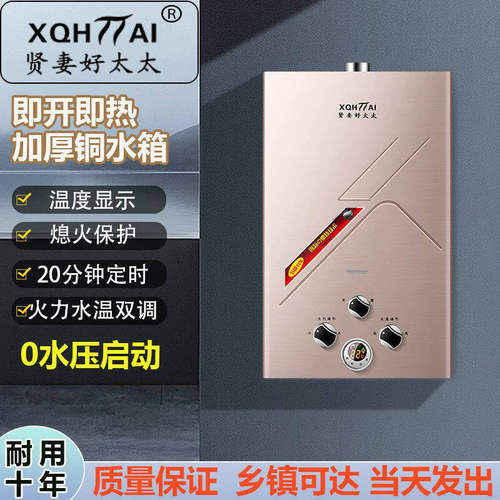 贤妻好太太家用燃气热水