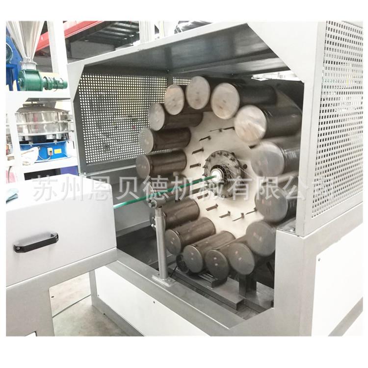 PVC双层纤维管挤出机 PVC双层包纱管挤出生产线