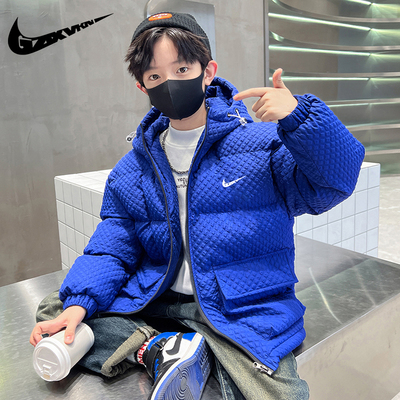 耐克顿男童羽绒棉服冬装加厚潮