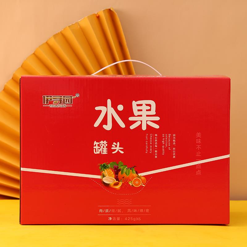 砀山特产黄桃罐头6罐整箱装烘培12罐425g新鲜糖水水果罐头