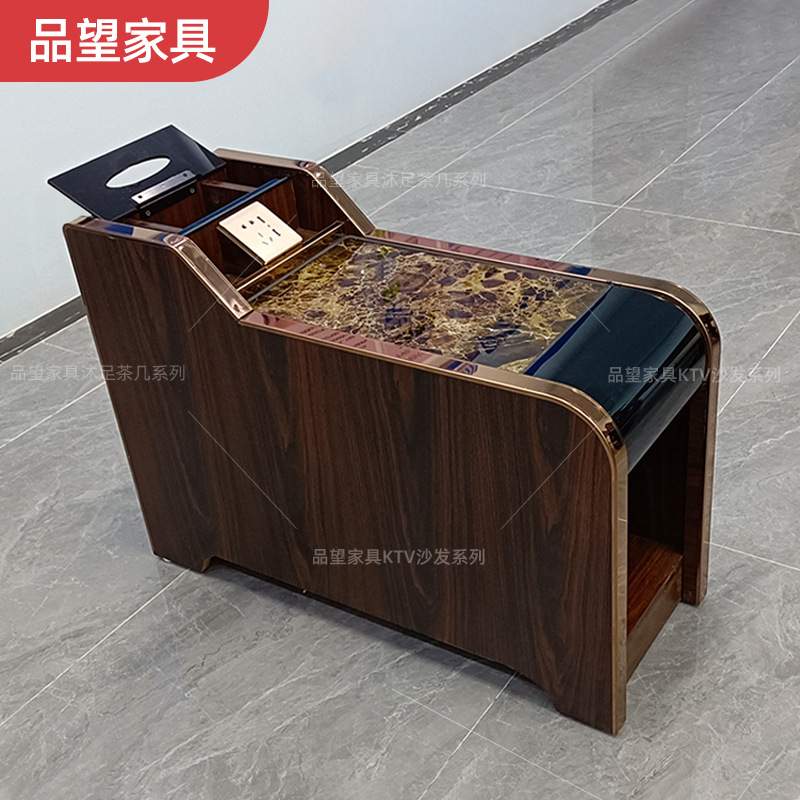 品望家具茶几床沙发桑拿浴室沐足美甲边柜足疗中间柜收纳多功能