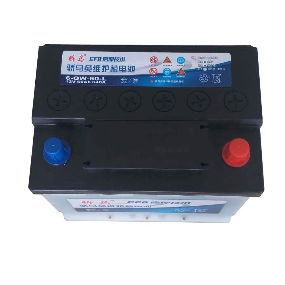 现货供应汽车蓄电池启停电池EFB6-QW-60L 12V 60AH免维护