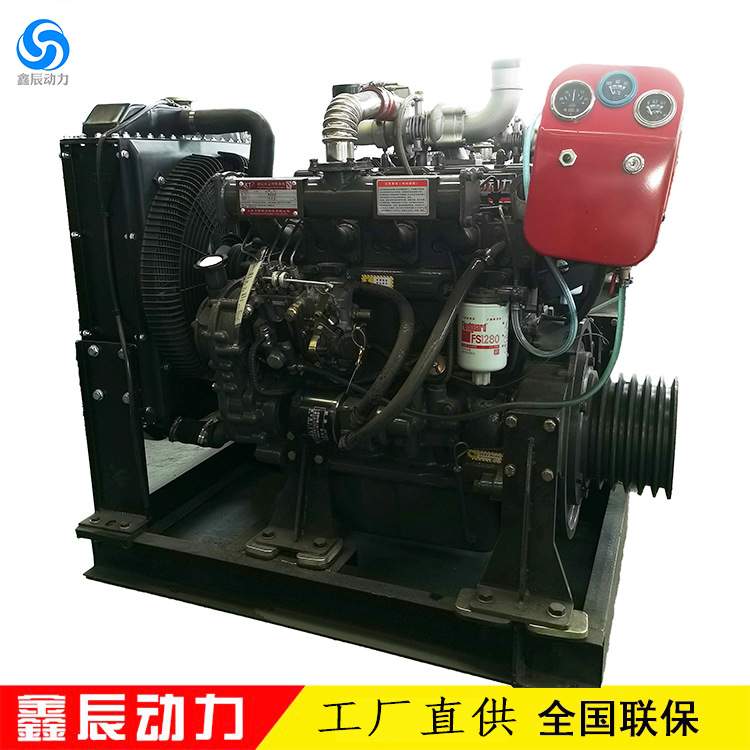 ZH4105ZP柴油机1500转带离合器 油箱水泵机组配套