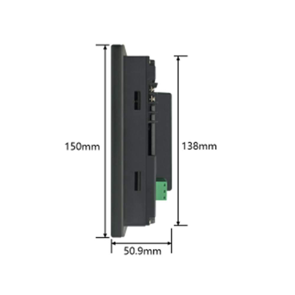 MM-40MR-12MT-700-ES-B 中达优控7寸触摸屏一体机
