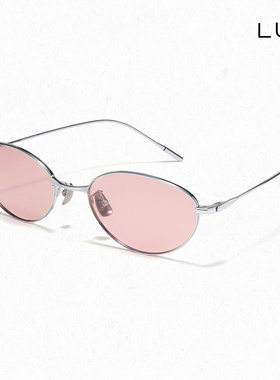 LUNAR 25SS 新款太阳镜超轻纯钛时尚潮流遮阳猫眼墨镜 Fade