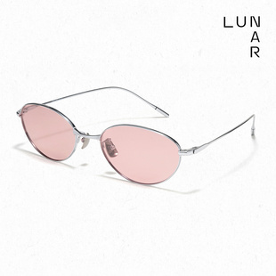 潮流遮阳猫眼墨镜 LUNAR 太阳镜超轻纯钛时尚 新款 Fade 25SS