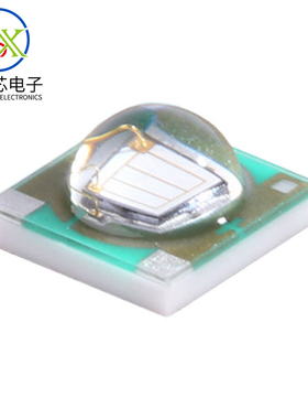 大功率3535绿光灯珠 陶瓷3535灯珠 高亮led35351W绿色发光二极管