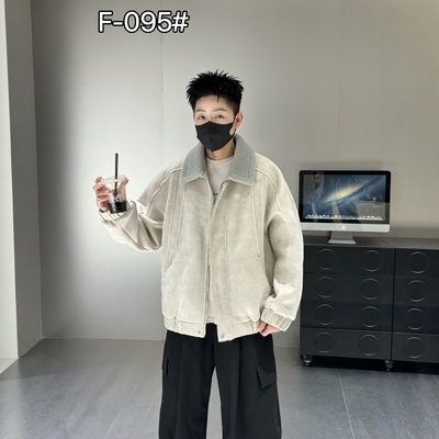 2025秋冬新款青少年皮毛一体外套