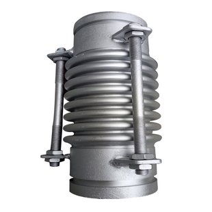 极速厂销不锈钢波纹补偿器圆形金属膨胀节蒸汽管法M兰式 DN25