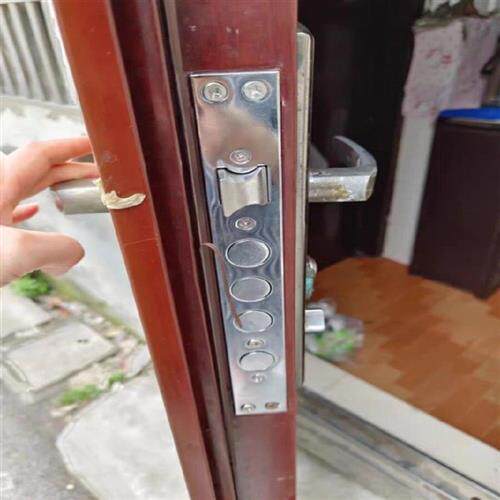 极速老款式锁常用双快单活老式入户门通用K型锁体方圆头/不带把手