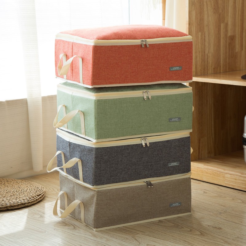 极速可折叠衣服收纳箱衣物整理箱布艺收纳盒收纳神V器家用衣柜储