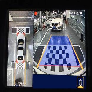 极速360度全景调试布36u0全景调校布全景校正布全景拼接前后大布