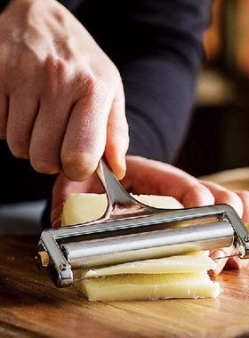 极速Cheese Slicer, Adjustablxe Thickness Heavy Cheese Slicer