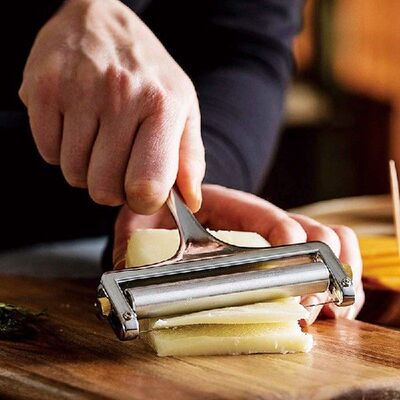 极速Cheese Slicer, Adjustablxe Thickness Heavy Cheese Slicer