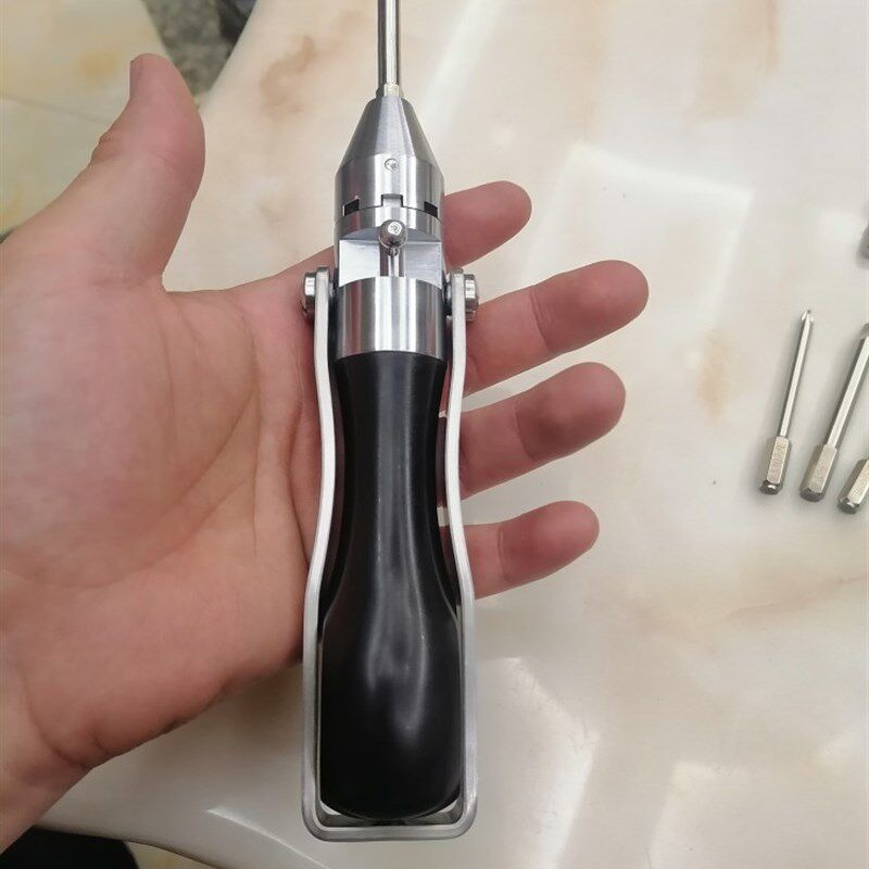 极速多功能杠杆式半自动正反转省力1891K德国木手柄复古棘轮螺丝