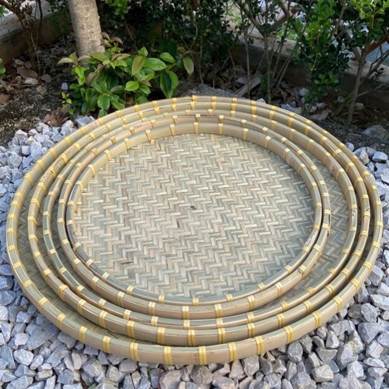 极速晒陈皮神器晒东西的乾货网竹B子竹编晒垫竹编茶叶晾晒架竹晒