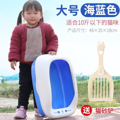 极速抽屉猫砂盆懒人便携睡垫两层大D型猫厕所全封闭抽屉式大容量