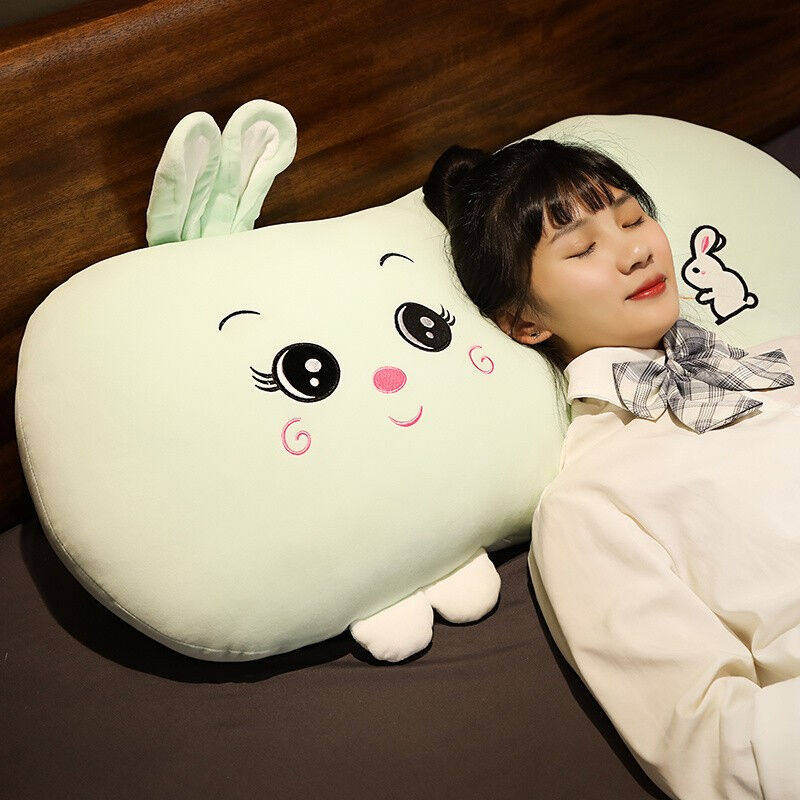 极速新品可爱兔i子抱枕毛绒布艺枕头睡觉床上靠枕学生宿舍儿童卡