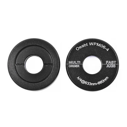 极速WPM06多级波片入射角2分之w1光学元件波长633nm偏振波片WPM06