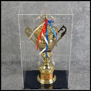 极速奖杯奖牌奖状收纳成列防尘罩B展示玻璃架子柜子压克力展示盒