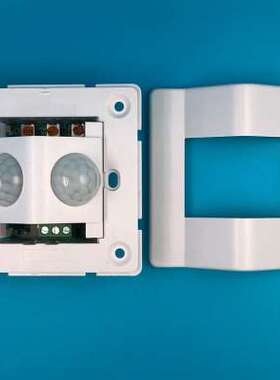 极速三线双可调大角度距离延时红外大功开关AC2P20V光控人体感应