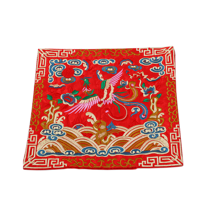 极速艺必旭织锦缎刺绣鼠标垫电话垫桌垫餐垫布艺绣片隔Y热垫创意