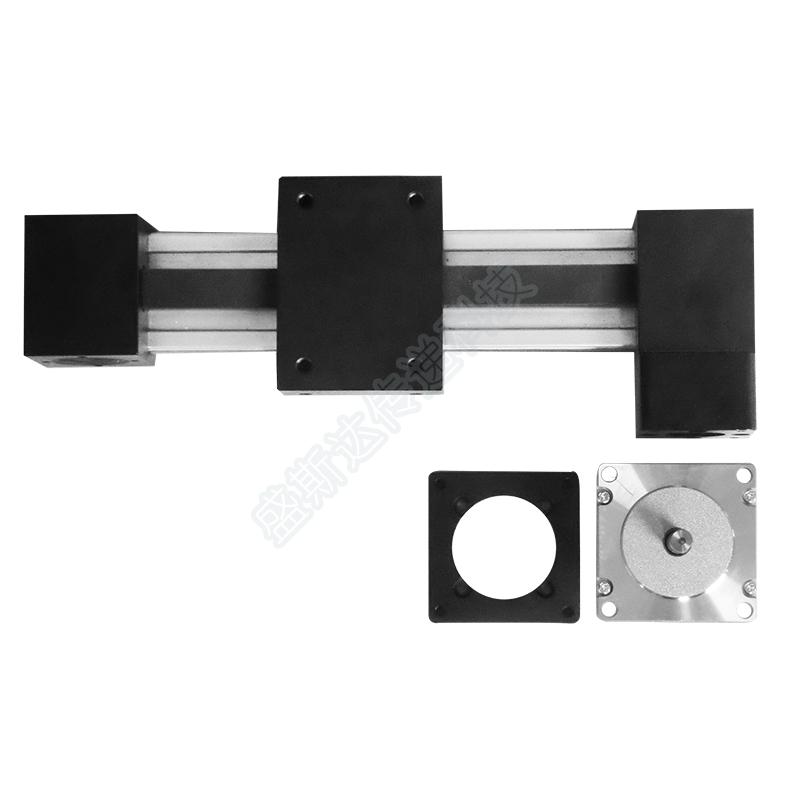 极速轻音高速同步带滑台 步进电机自动J化数控滑轨模组皮带直线导