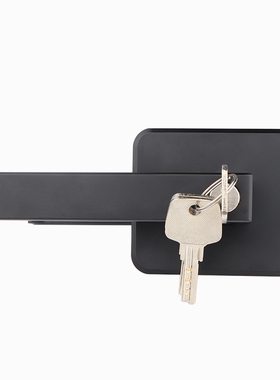 极速钛铝镁合金门锁化妆室极简1618极H窄边框厨房平开黑白色带钥