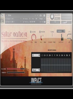 极速Impact Soundworks Sitar NatLion v2.0 KONTAKT