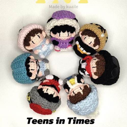 时代少年团周边可爱玩偶DIY材料