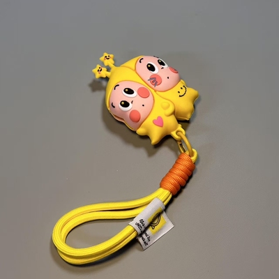 ins可爱卡通星星人适用苹果airpods pro3耳机壳4代耳机保护壳小众2代华强北5代蓝牙耳机套硅胶软壳保护套新款