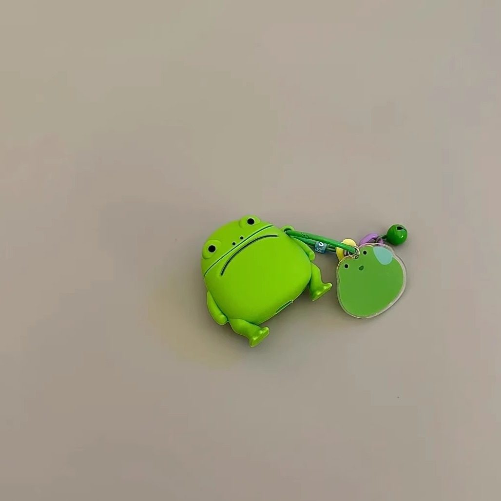 ins可爱里奇雨蛙适用苹果3代airpodspro2保护套无线蓝牙airpods1/2代耳机壳华强北5代耳机套硅胶防摔软壳新款,3C数码配件,耳机保护套,淘宝优惠券,粉丝福利购,淘宝优惠卷
