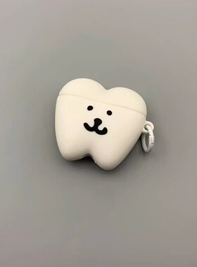 可爱牙齿表情适用苹果AirPods4代耳机保护套Pro1/2代蓝牙保护壳3代卡通可爱软壳硅胶华强北5代防摔新款小众女