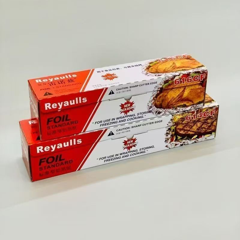 雷诺兹锡纸商用特厚大卷616cf613cf614cf615cf外卖窑鸡花甲铝箔纸