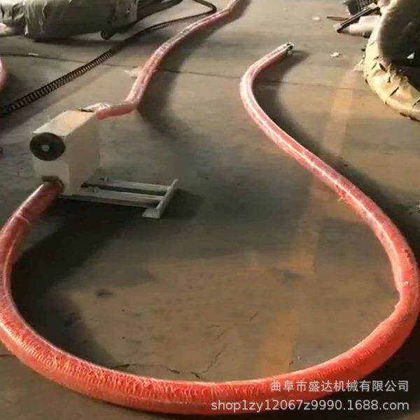 方便悬挂输送机 大型软管吸粮机 秋季收粮多功能小型气力抽料机