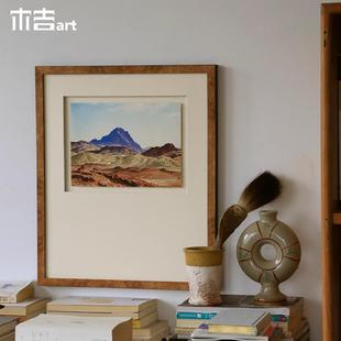 有靠山】木吉艺术客厅沙发背景墙装饰画 画高级感卧室床头挂画 画