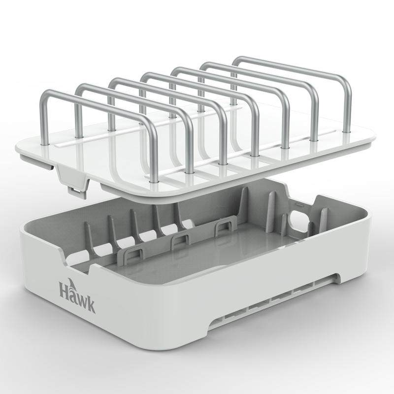 浩客S600 多功能收纳盒 充电器收纳盒手机平板支架内部可放充电器,收纳整理,手机收纳盒,淘宝优惠券,粉丝福利购,淘宝优惠卷