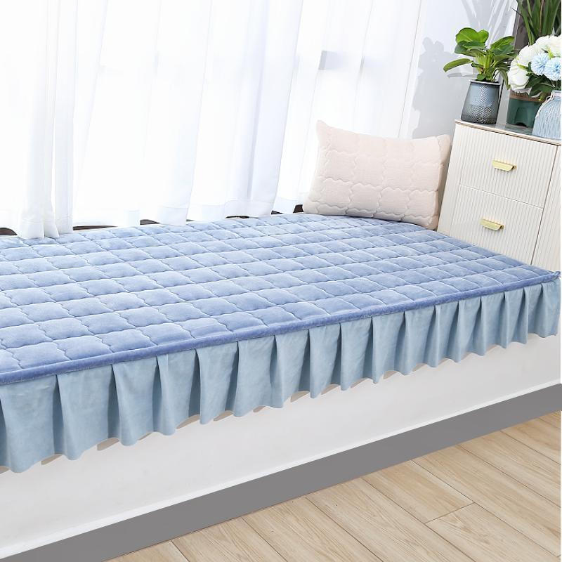 新款飘窗垫窗台垫阳台榻榻米垫子坐垫短绒加厚防滑欧式2024款定制