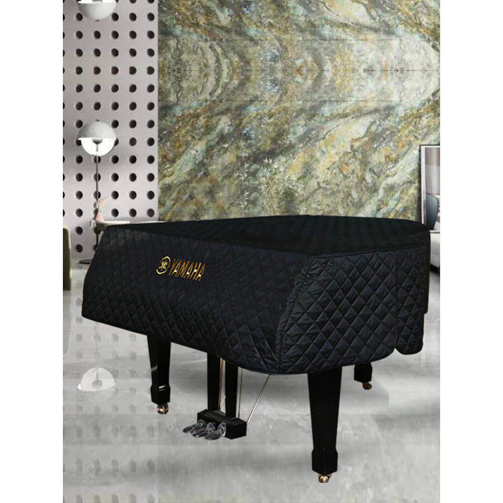 舒伯特厂家定制定做夹棉加棉加厚防尘防水防磕碰欧式三角钢琴罩