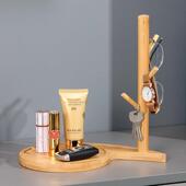 钥匙置物架玄关创意挂钥匙装 饰摆饰玄关柜放钥匙进门门口收纳挂架