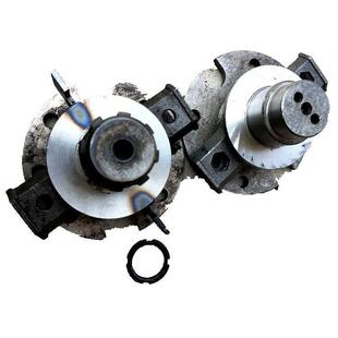 包邮农夫旋耕机拖拉机自已轴头轴承座履带式农用打田机原厂配件