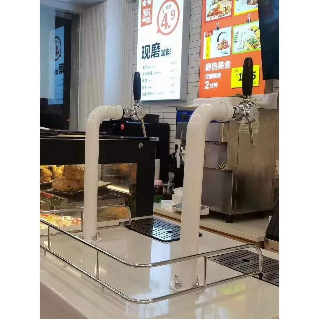 面包烘烤自助制奶机不锈钢酒柱椰汁机奶茶豆浆机自助制奶机生啤机