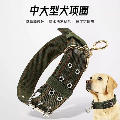 狗狗项圈中型犬牵引绳